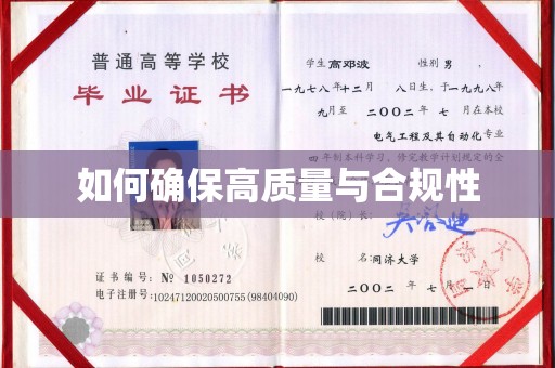 巩留如何确保高质量与合规性