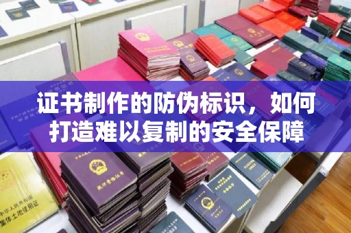 巩留证书制作的防伪标识，如何打造难以复制的安全保障