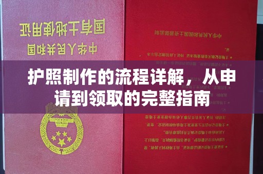 巩留护照制作的流程详解，从申请到领取的完整指南