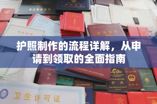 巩留护照制作的流程详解，从申请到领取的全面指南